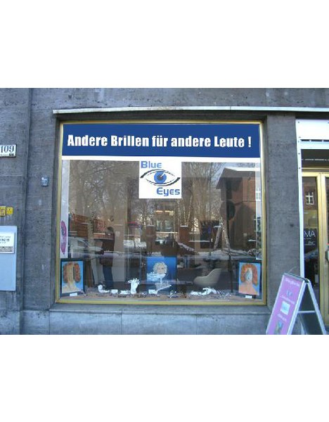 Blue Eyes - Optik Mode Kunst Design