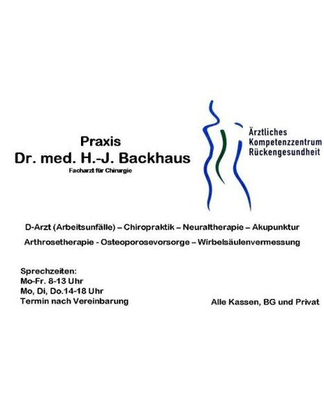 Dr. med. Hans-Jürgen Backhaus
