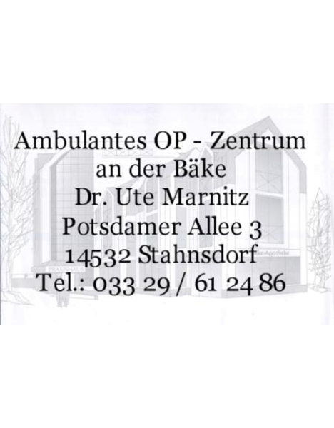 Dr. med. Ute Marnitz