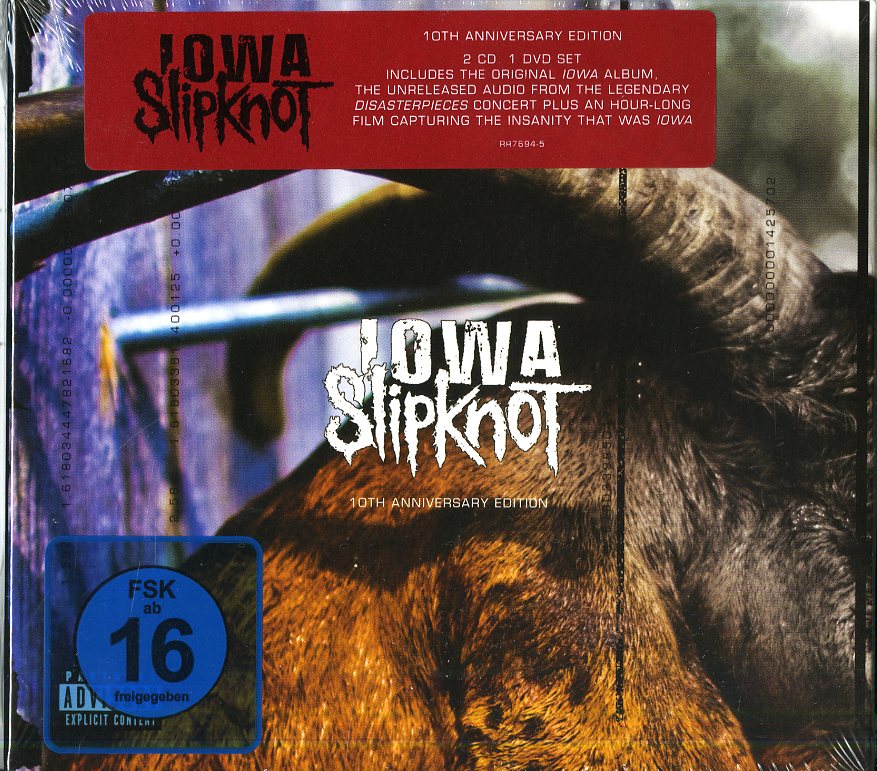 Slipknot Iowa (10Th Ann.Ed.2Cd+1Dvd) Cd | Discoteca Laziale