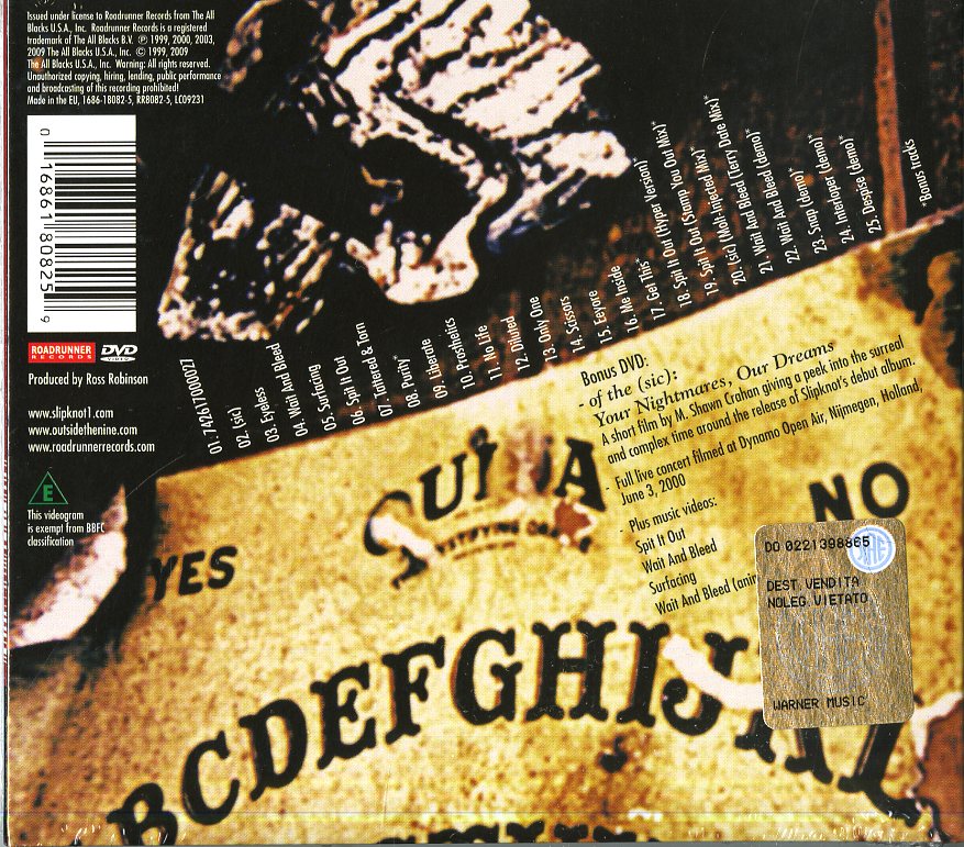 Slipknot Slipknot (10Th Anniv.Edt.) Cd | Discoteca Laziale