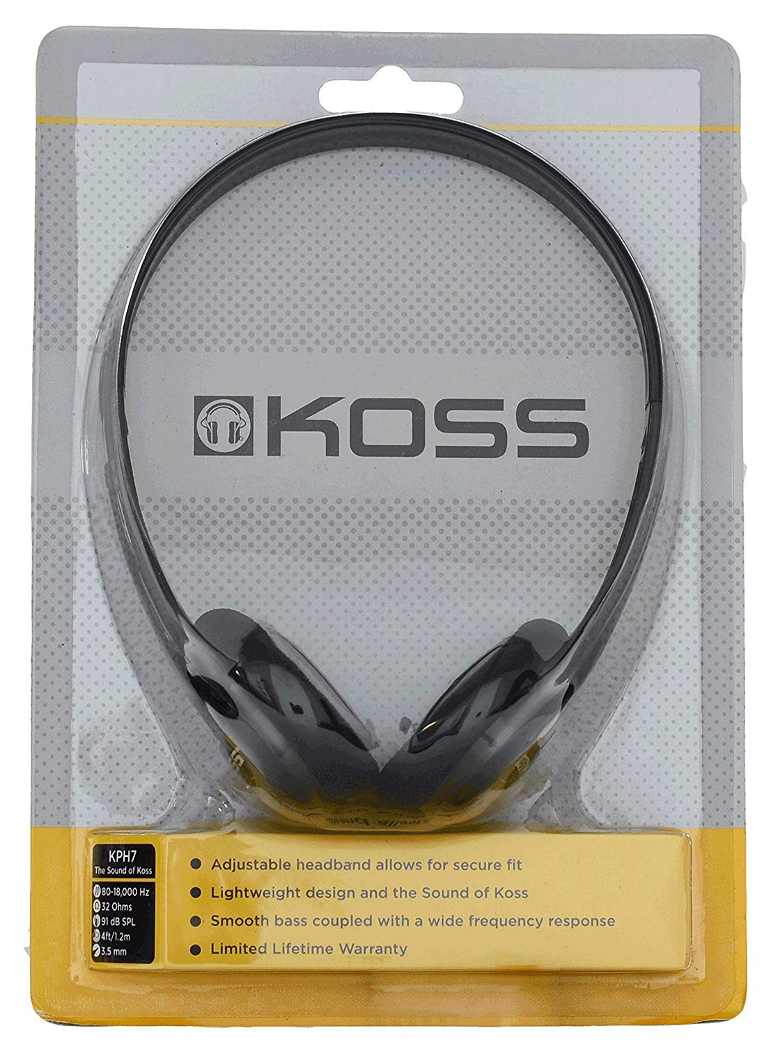 Cuffia Koss Mini( Kphtk) Stereo Professionali On Ear( Nere) CUFFIE