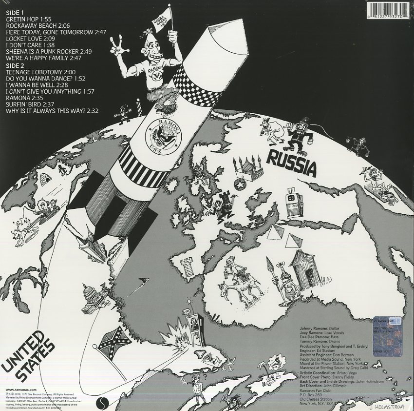 Ramones Rocket To Russia (Remastered) Lp | Discoteca Laziale