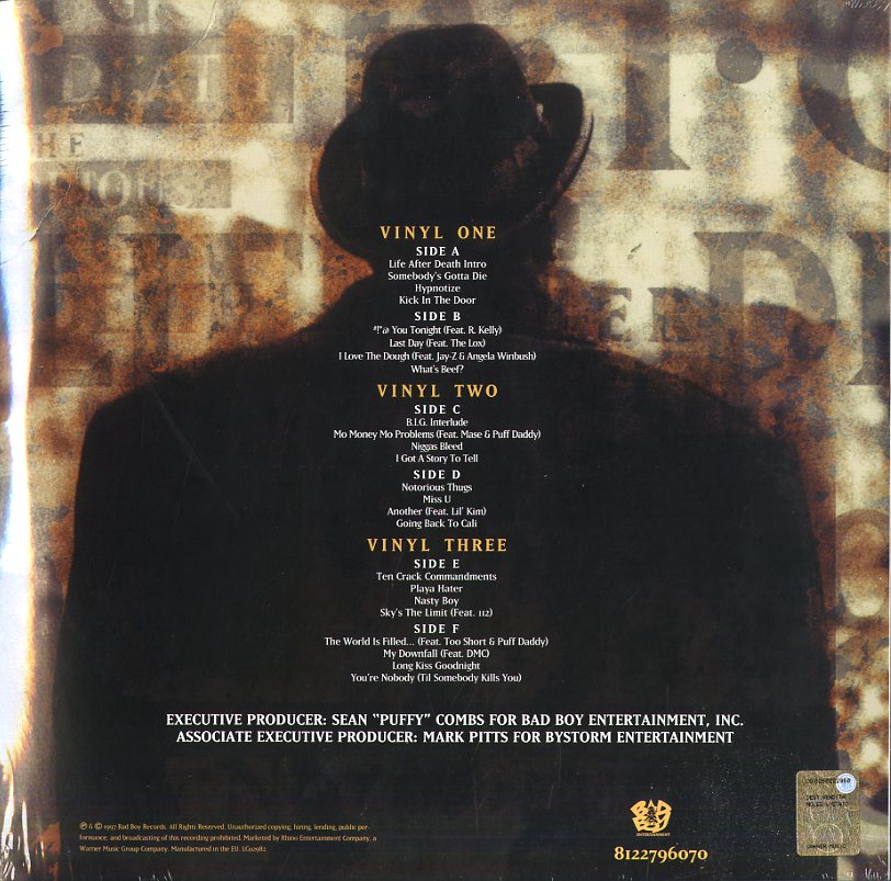 Notorious B.I.G. The Life After Death Lp | Discoteca Laziale