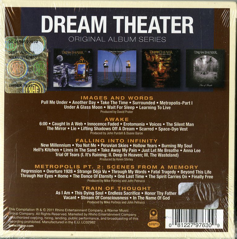 Dream Theater CD18組セット Dream Theater CD18組セット