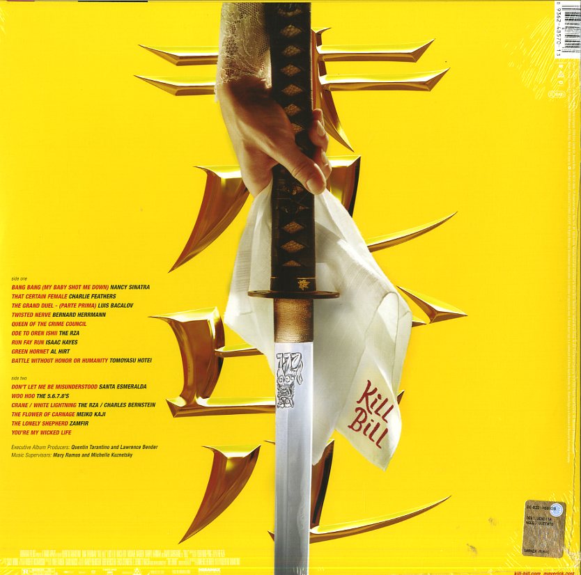 O.S.T.-Kill Bill Vol.1 Kill Bill Vol.1 Lp | Discoteca Laziale
