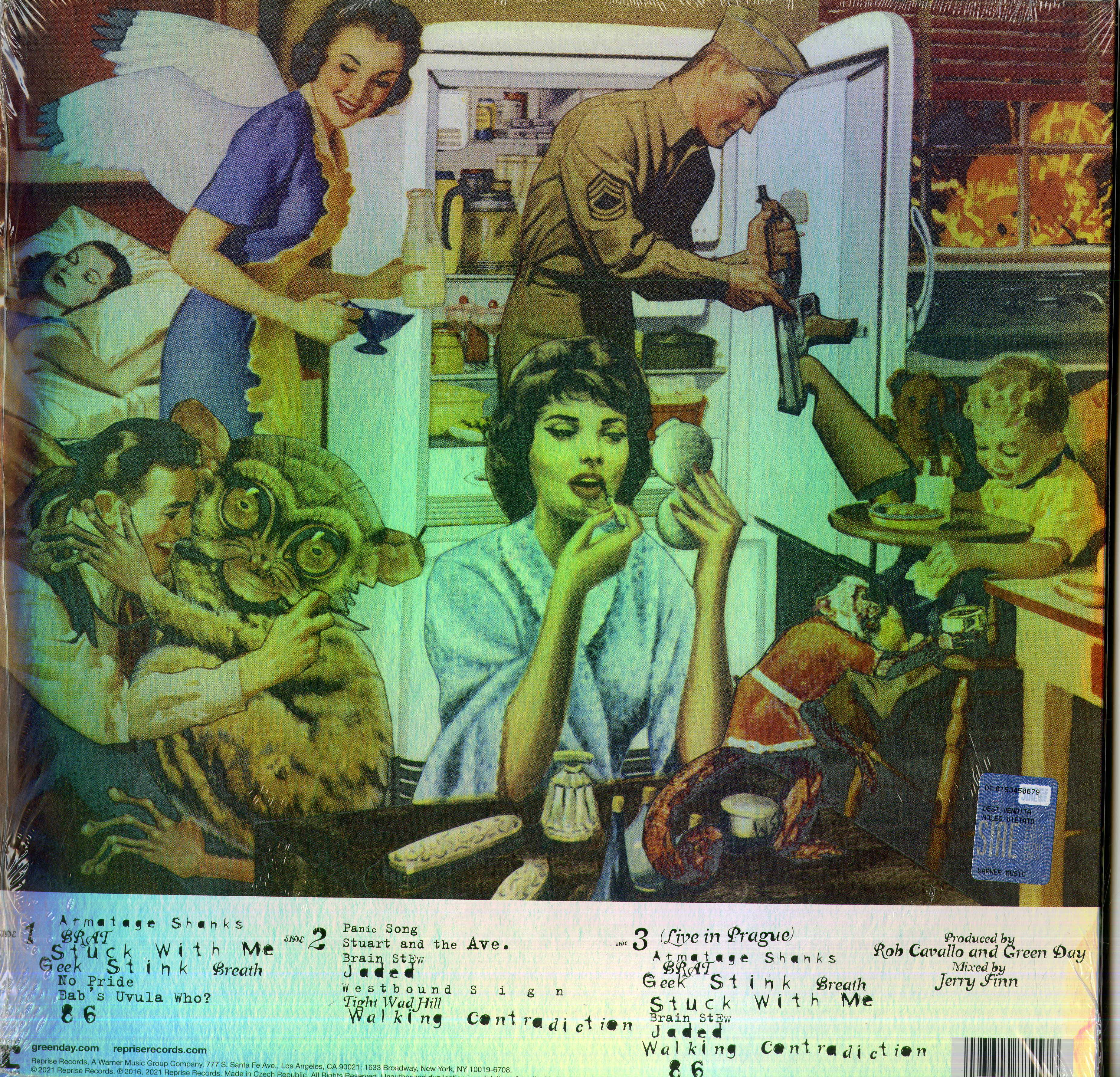 Green Day Insomniac (25Th Anniversary) Lp | Discoteca Laziale