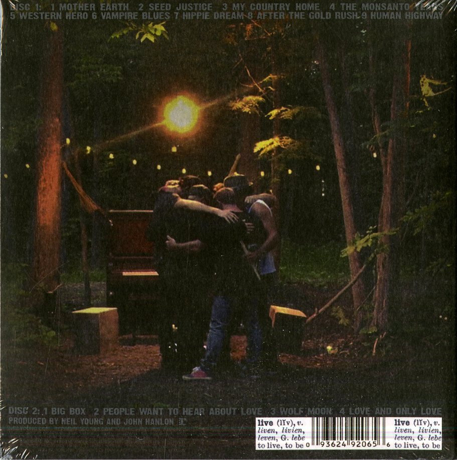 Young Neil & The Promise Of The Real Earth Cd | Discoteca Laziale