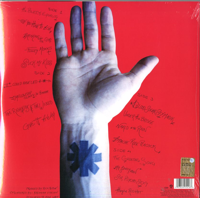 Red Hot Chili Peppers Blood Sugar Sex Magik (Remastered) Lp