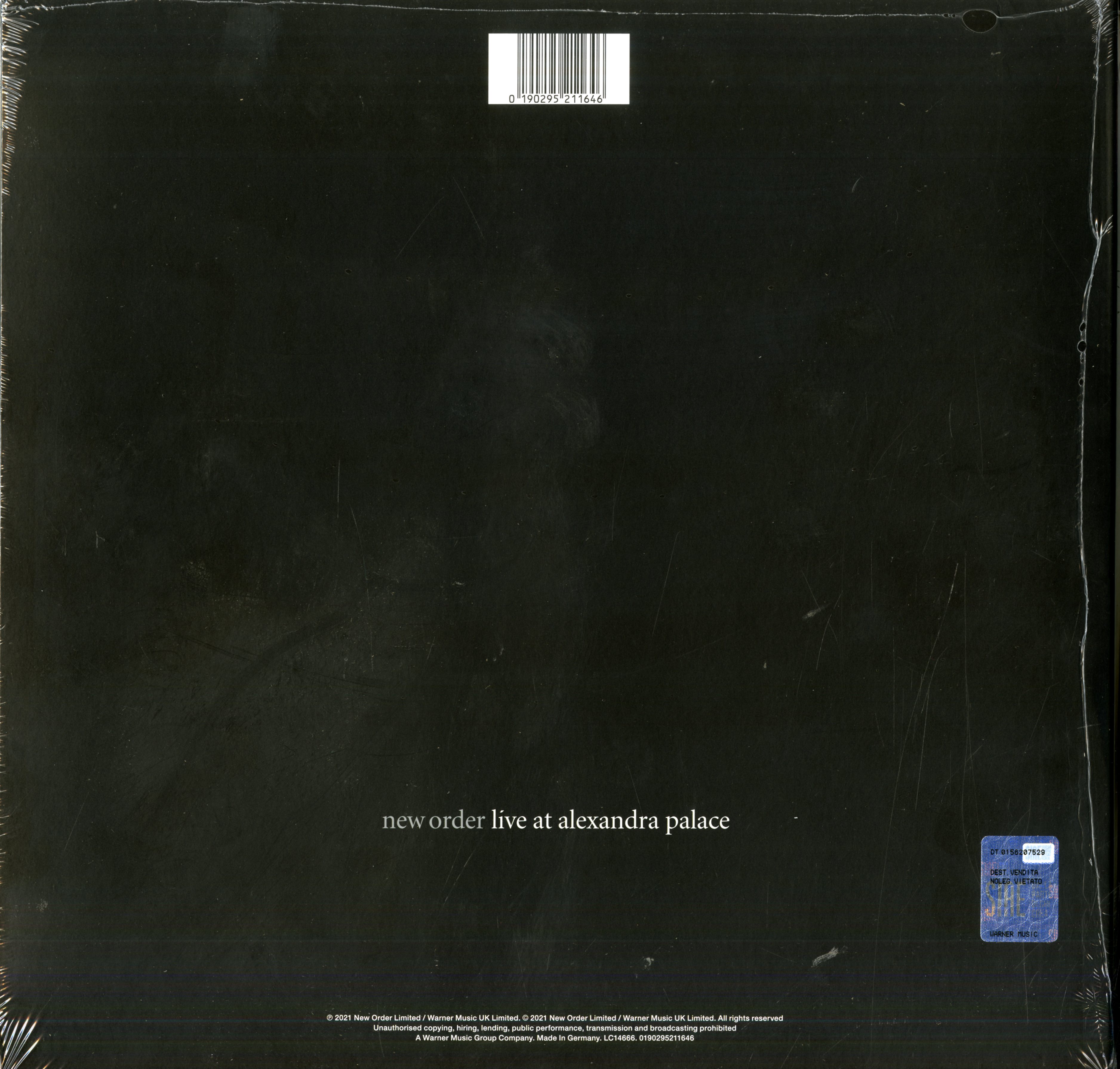New Order Education Entertainment Recreation (Live At Alexandra New Order Education Entertainment Recreation (Live At Alexandra