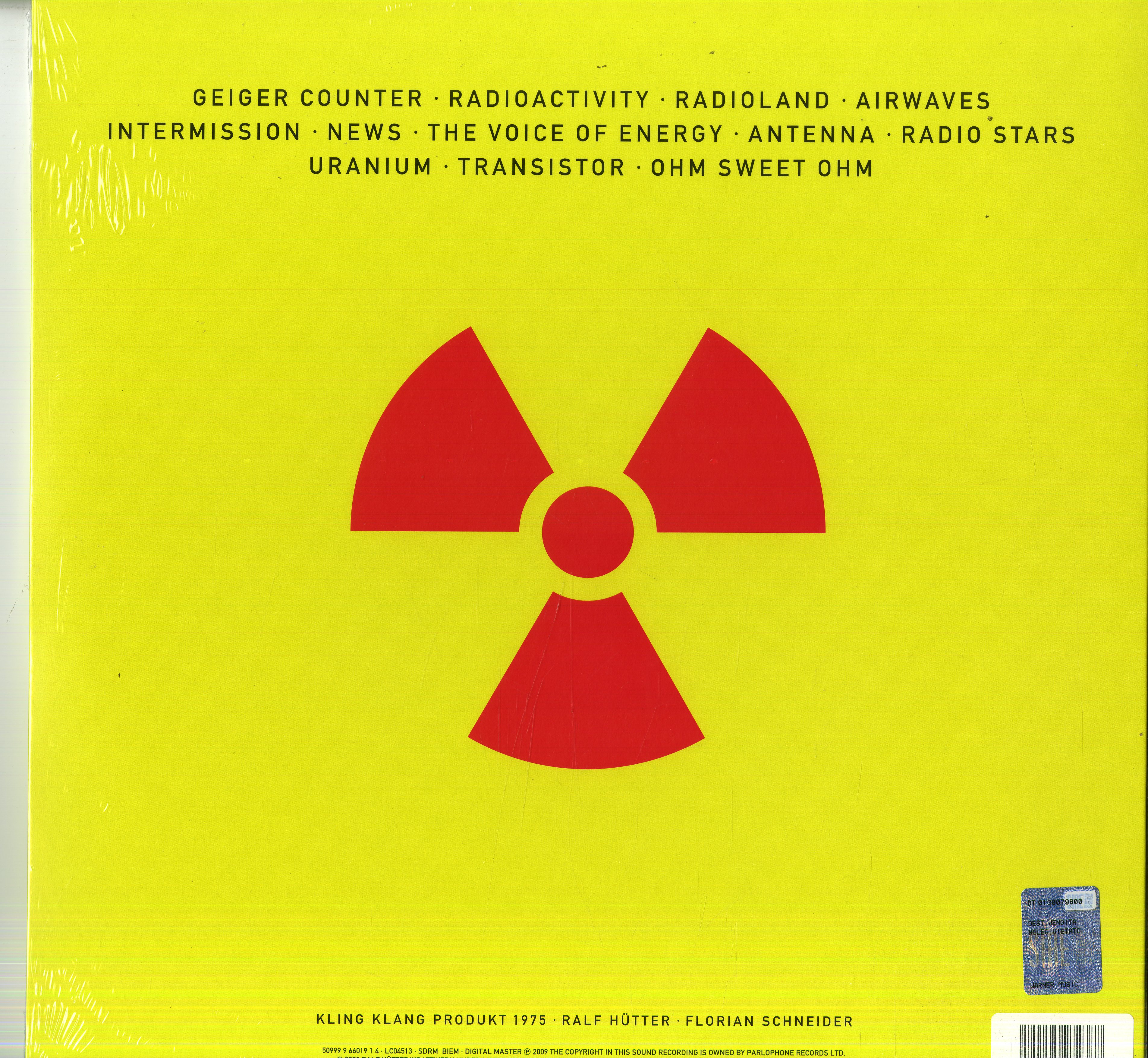 Kraftwerk Radio-Activity (180 Gr. Vinyl Yellow Transparent