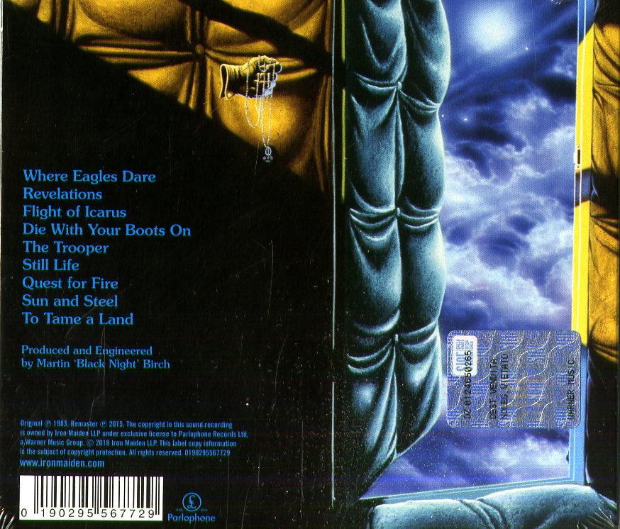 Iron Maiden Piece Of Mind (Remastered) Cd | Discoteca Laziale