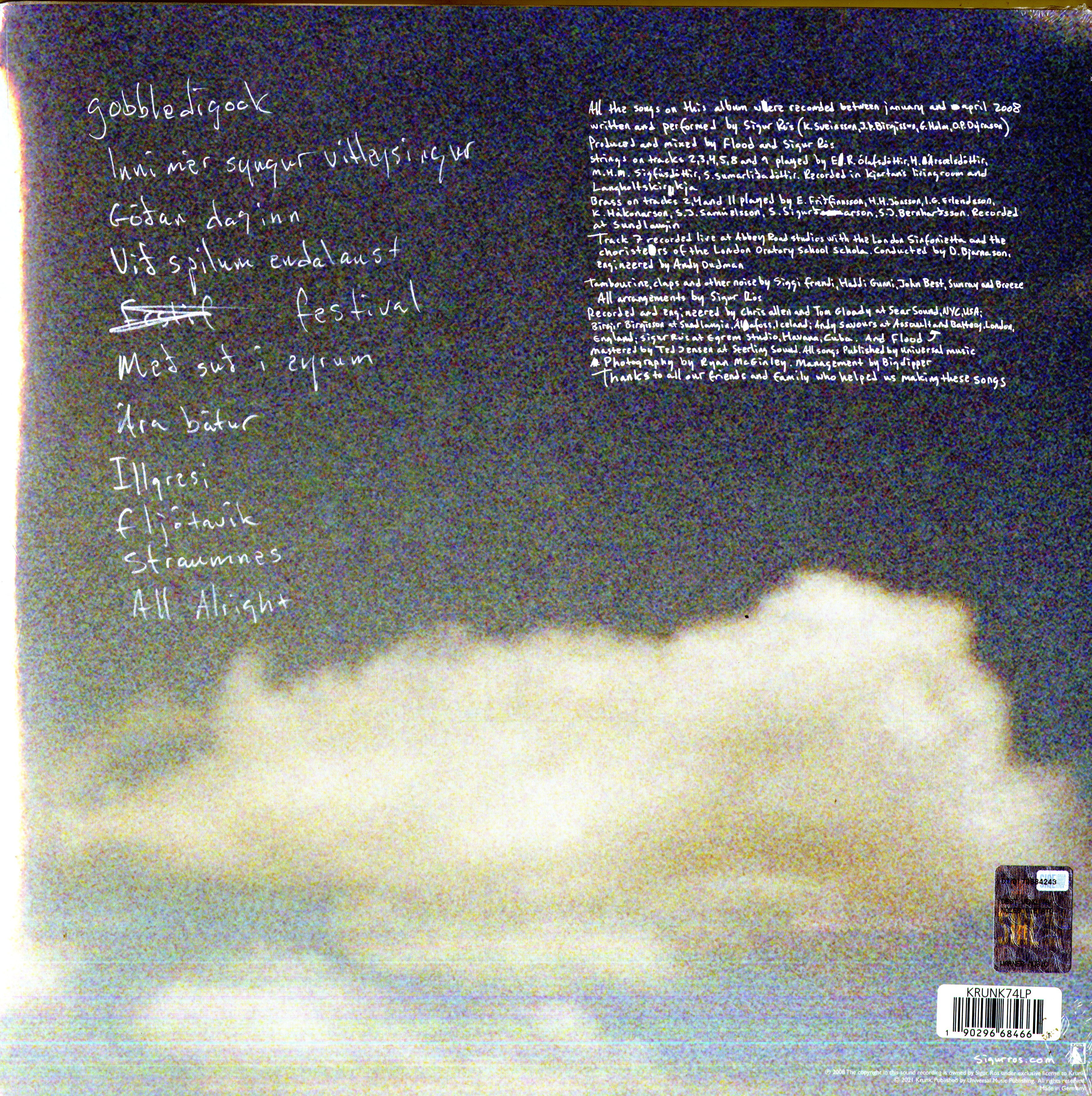 Sigur Ros Med Sud I Eyrum Vid Spilum Lp | Discoteca Laziale