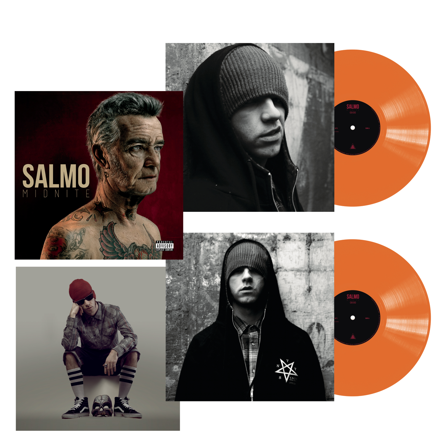 Salmo Midnite colorato Arancione LP