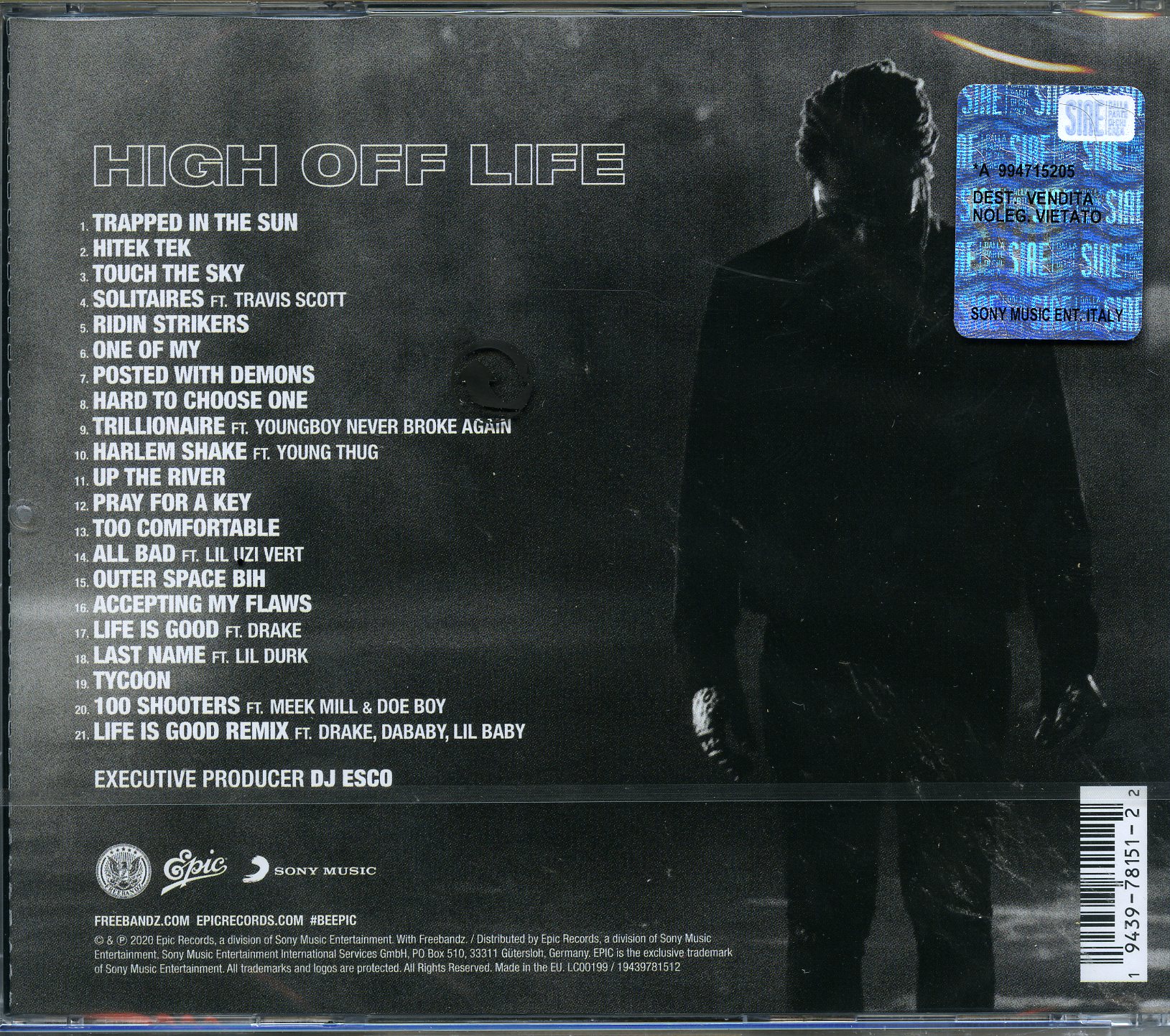 Future High Off Life Cd | Discoteca Laziale