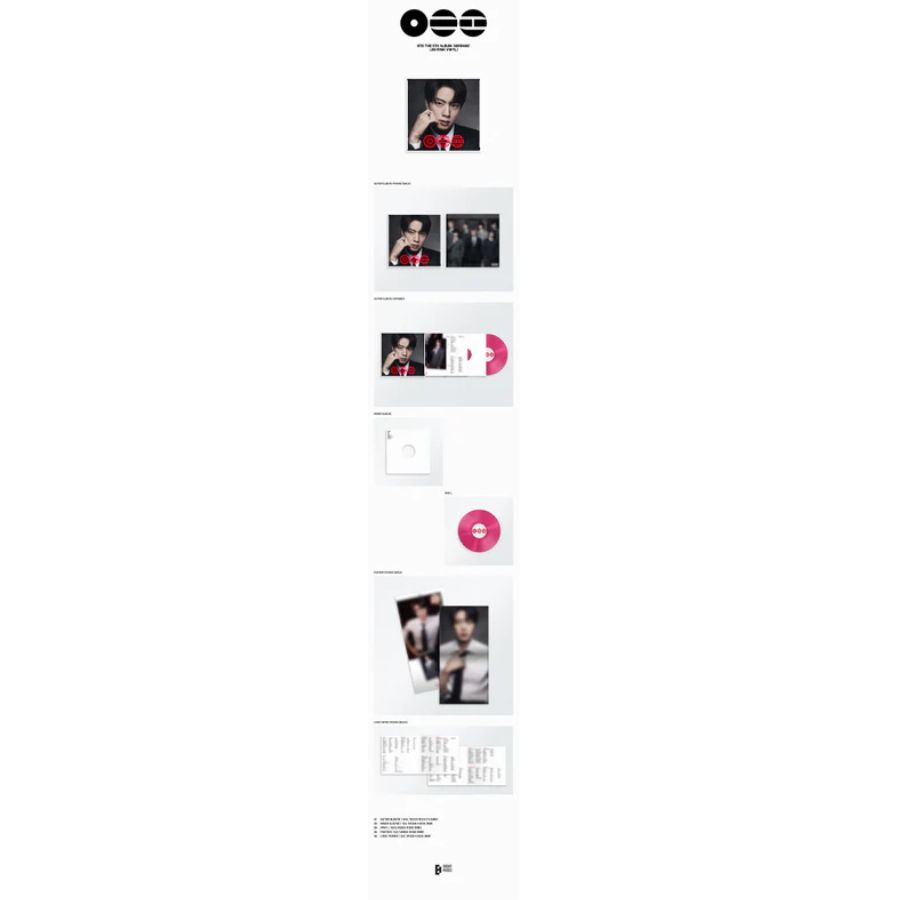 Bts Arirang Lp (Jin Pink Vinyl Version) Lp | Discoteca Laziale
