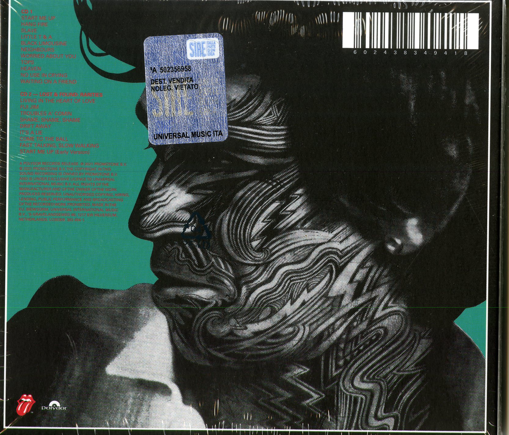 Rolling Stones The Tattoo You (40Th Anniversary Deluxe Edt. 2021 