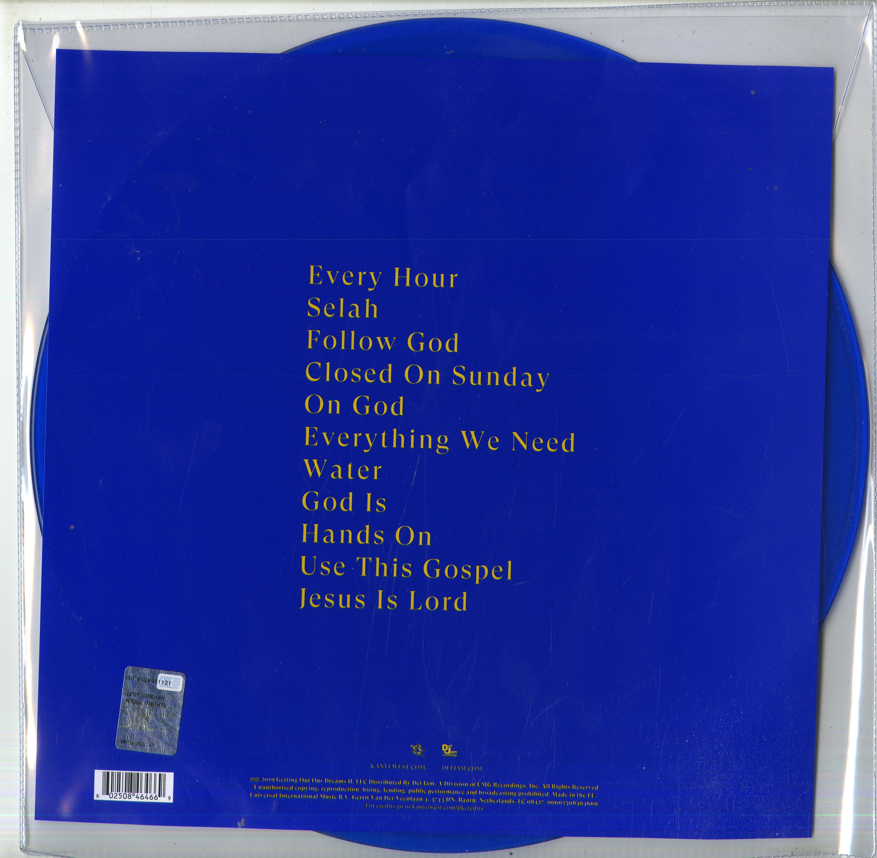 West Kanye Jesus Is King Lp | Discoteca Laziale