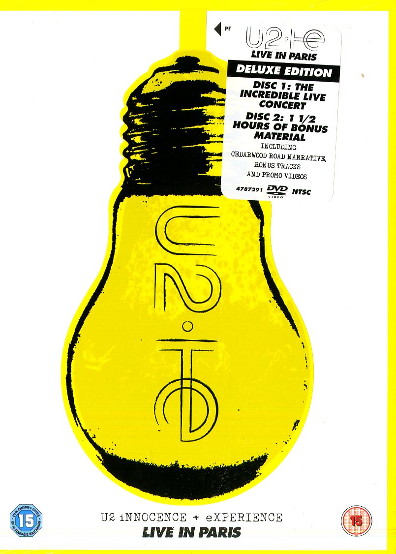 U2 Innocence + Experience Live In Paris (Deluxe Edt.) Dvd