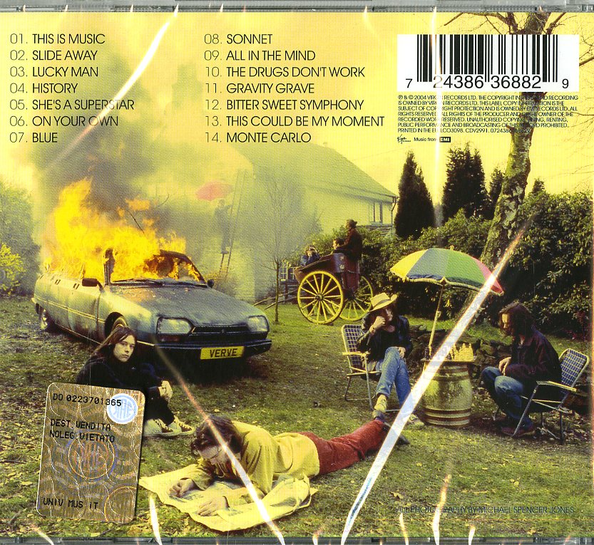 Verve The This Is Music The Singles 92 98 Cd | Discoteca Laziale