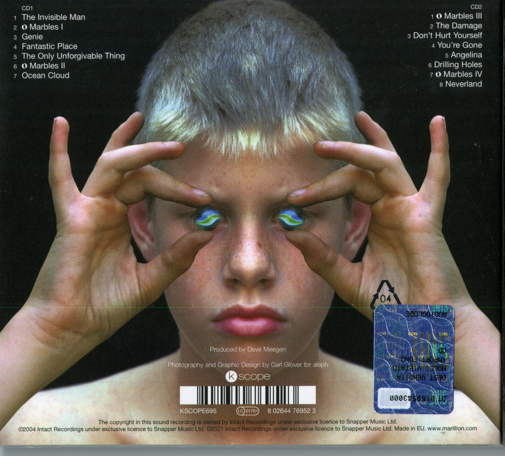 Marillion Marbles Cd | Discoteca Laziale