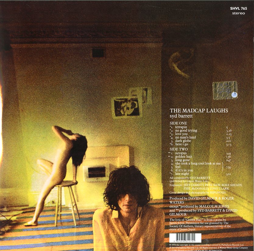 Barrett Syd The Madcap Laughs Lp | Discoteca Laziale