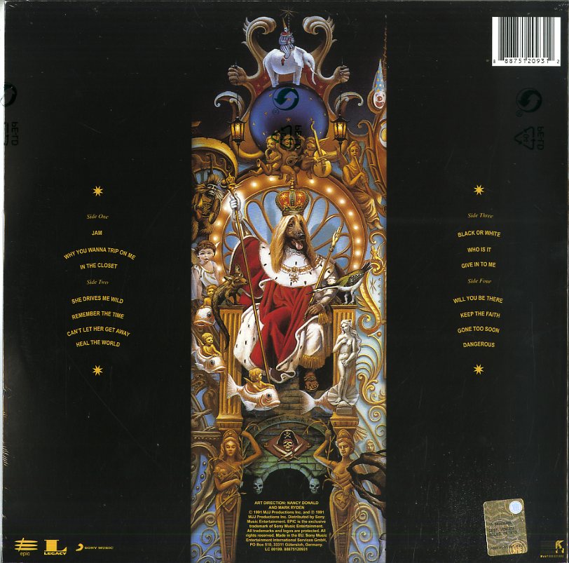 Michael Jackson - Dangerous (Picture Disc) (2 LP