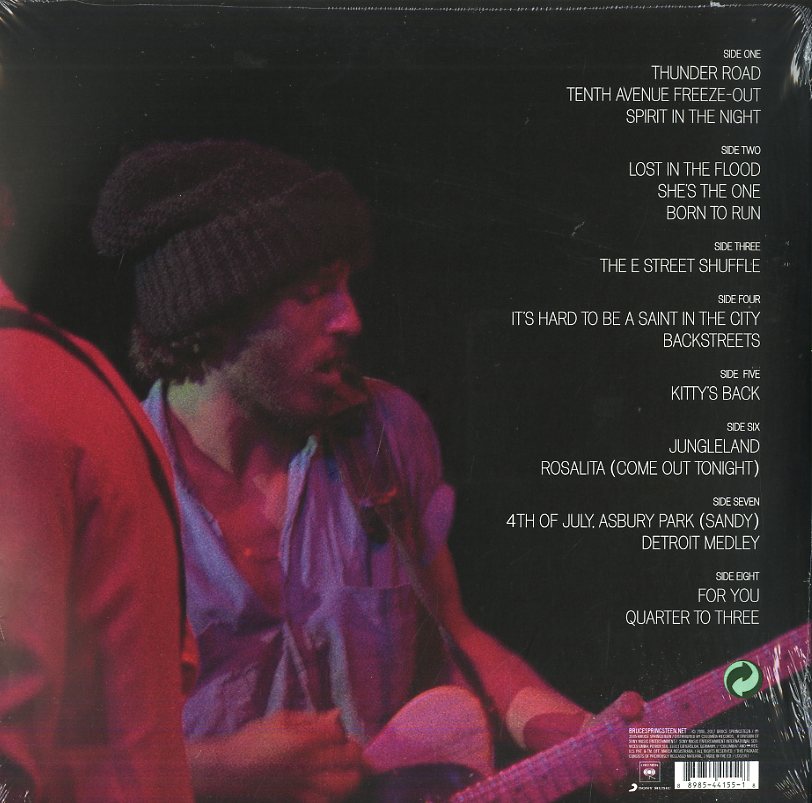Springsteen Bruce & The E Street Band Hammersmith Odeon London '75