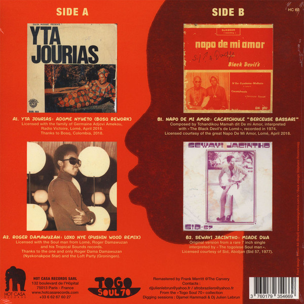 Compilation Togo Soul 70 Edits & Rarities Various Ar Lp