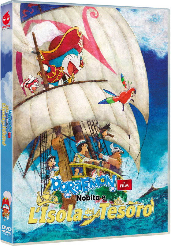 Animazione Giapponesi Doraemon Il Film Nobita E L'isola Del Tesoro DVD