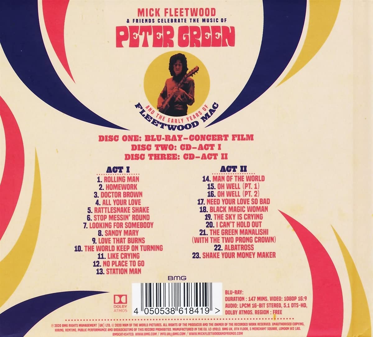 洋楽 Mick Fleetwood & Friends Peter Green Mick Fleetwood & Friends - Celebrate The Music Of Peter