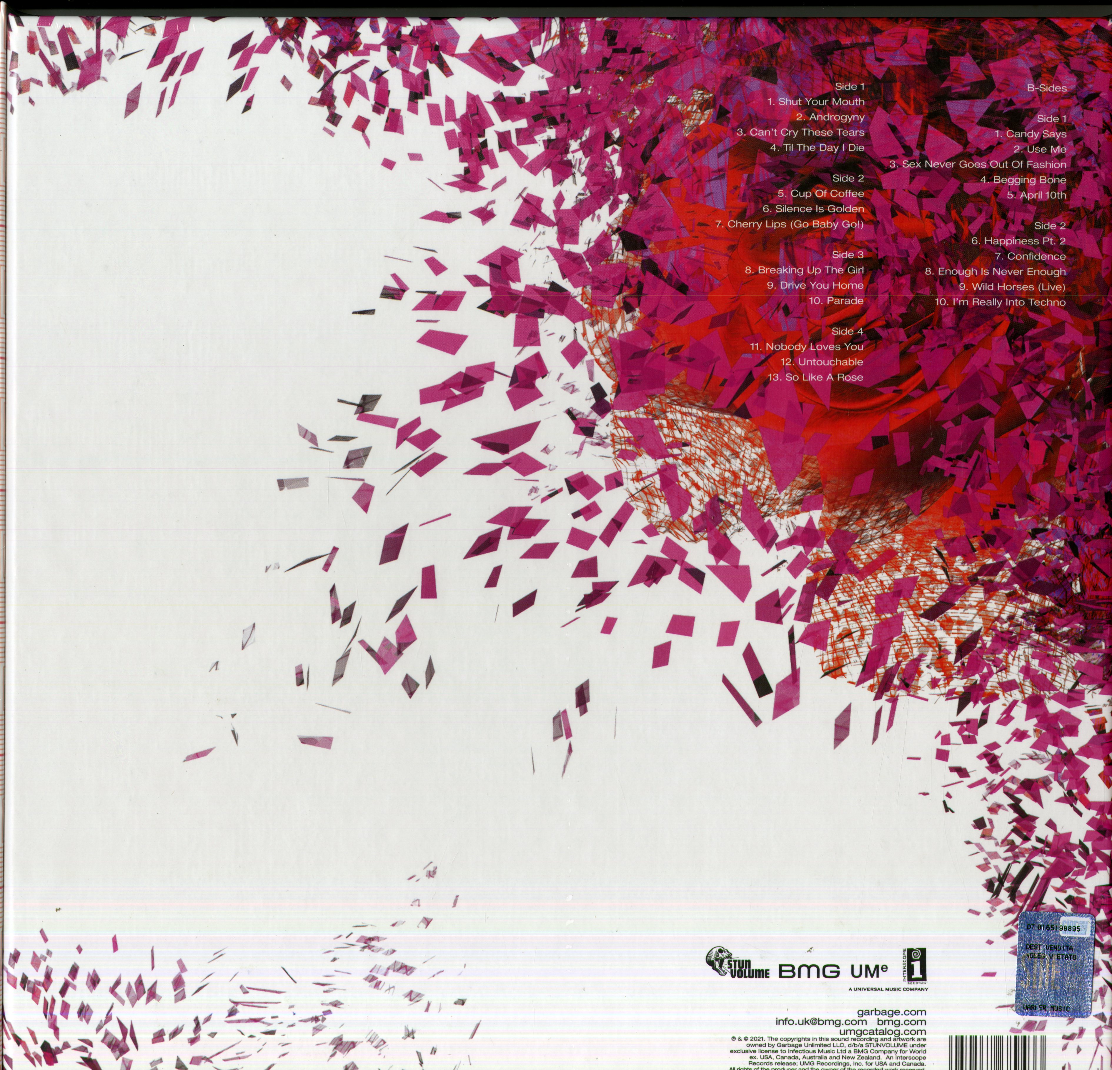 Garbage / Beautiful Garbage 【EUオリジナルLP】 Beautiful Garbage (20th Anniversary) - The Sound of Vinyl