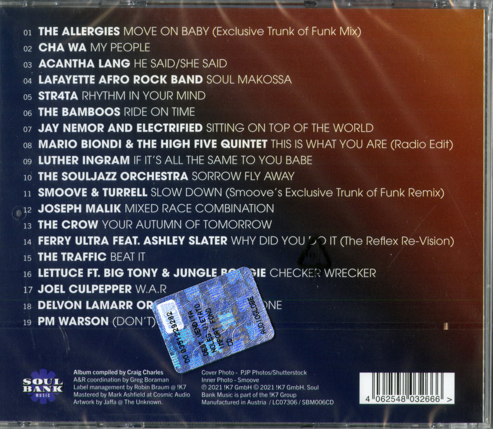 Charles Craig The Craig Charles Trunk Of Funk Vol.2 Cd | Discoteca 