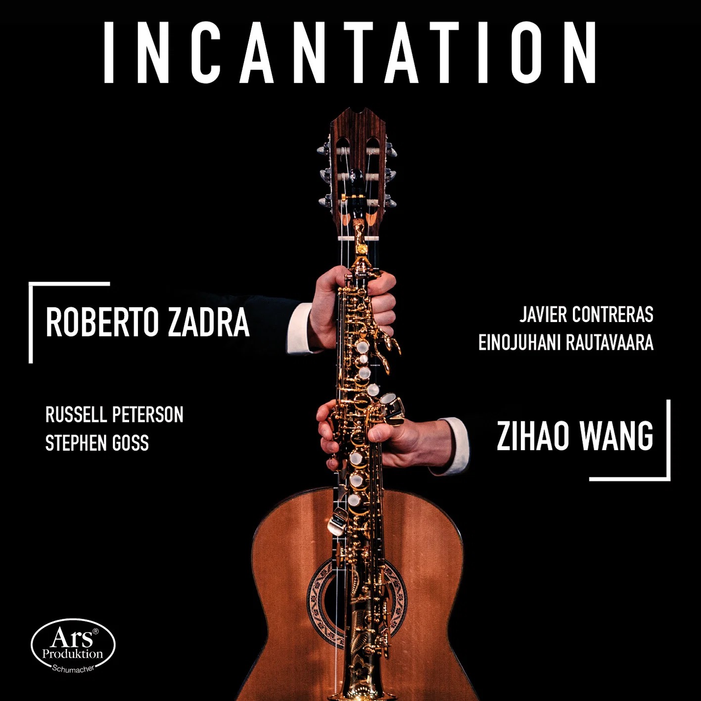 Zadra Roberto Wang Zihao - Incantation. Works For Guitar And Saxophone - Cd