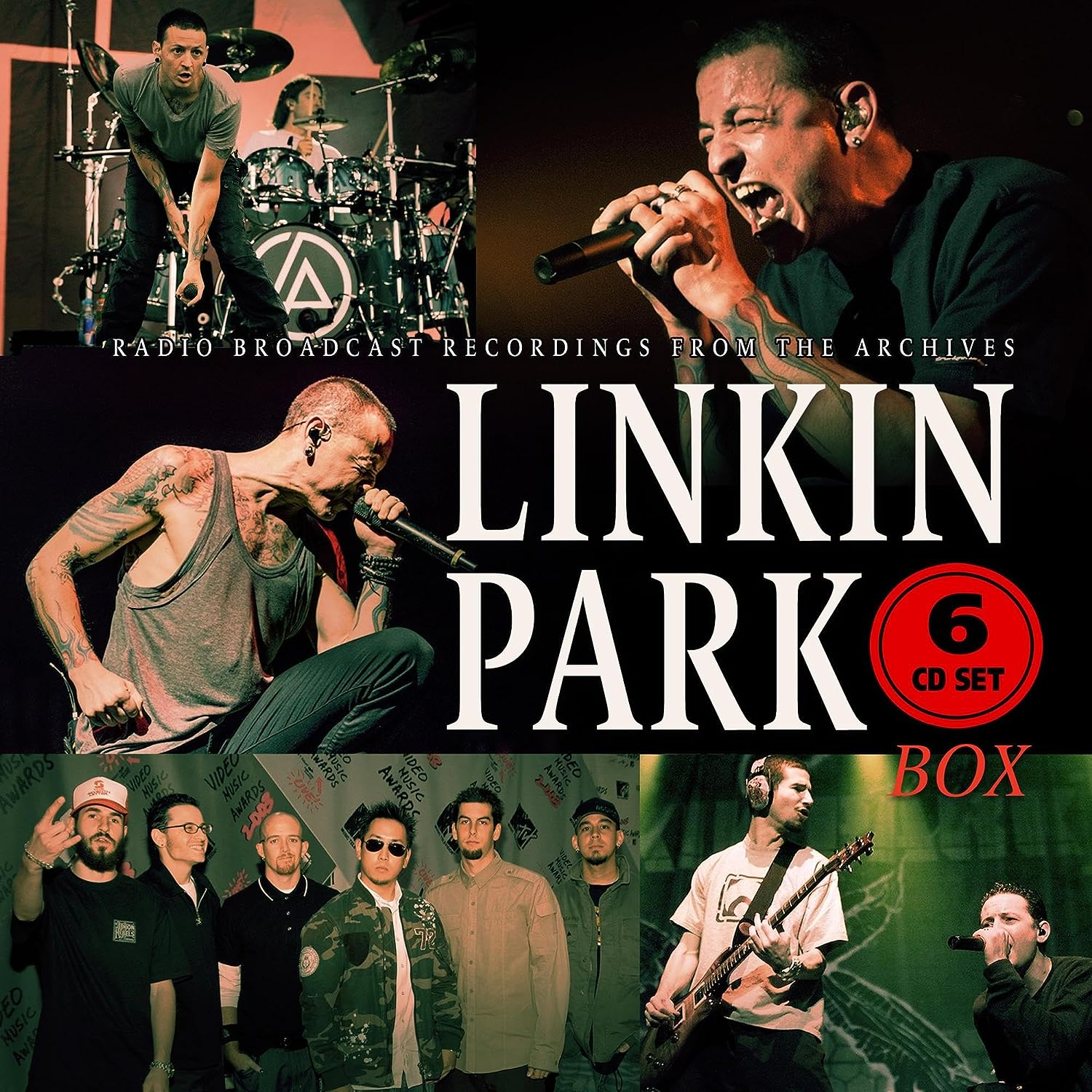 Linkin Park Radio Broadcast Recordings From The Archives (Box 6 Cd) Cd ...