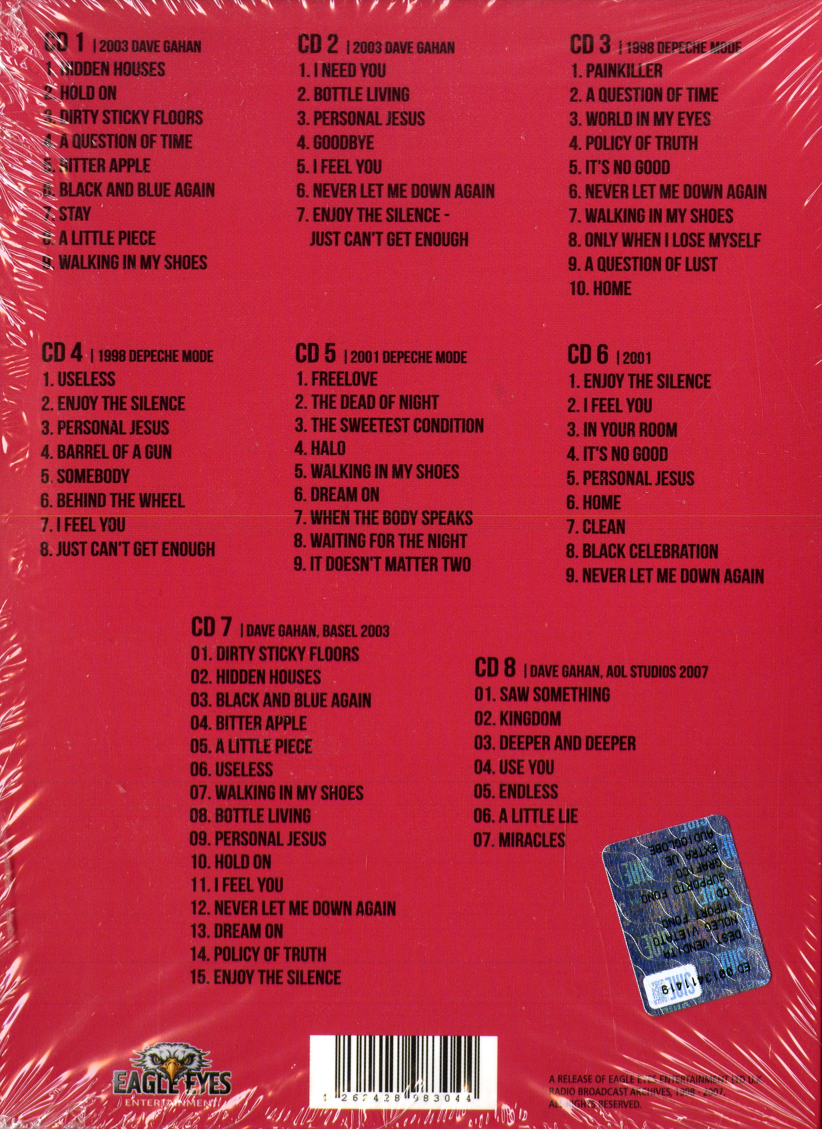 Depeche Mode Super Collection (Box 8 Cd) Cd | Discoteca Laziale
