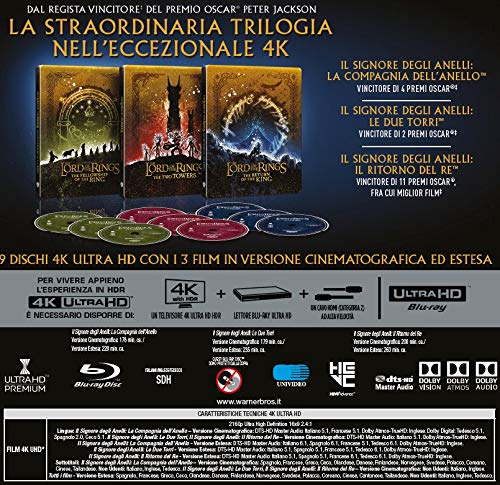 Ultra Hd Signore Degli Anelli Extended Il Signore Degli Anelli