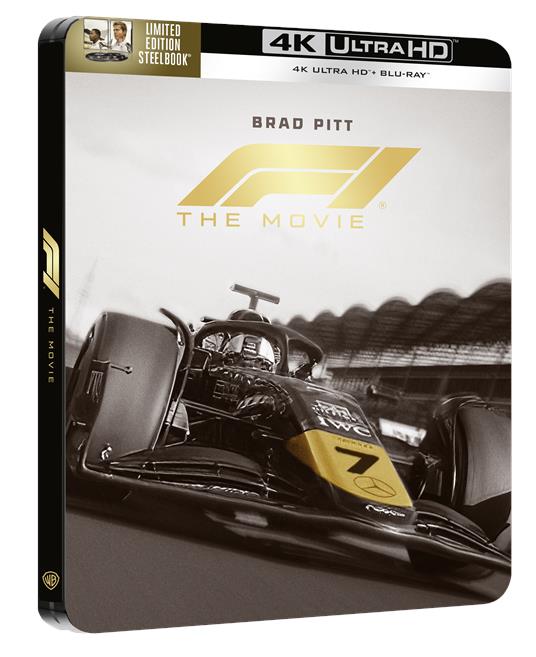 Film - F1 (steelbook 2) 'race Car'  - 2 Blu-ray (4k uhd + blu-ray) (in uscita)