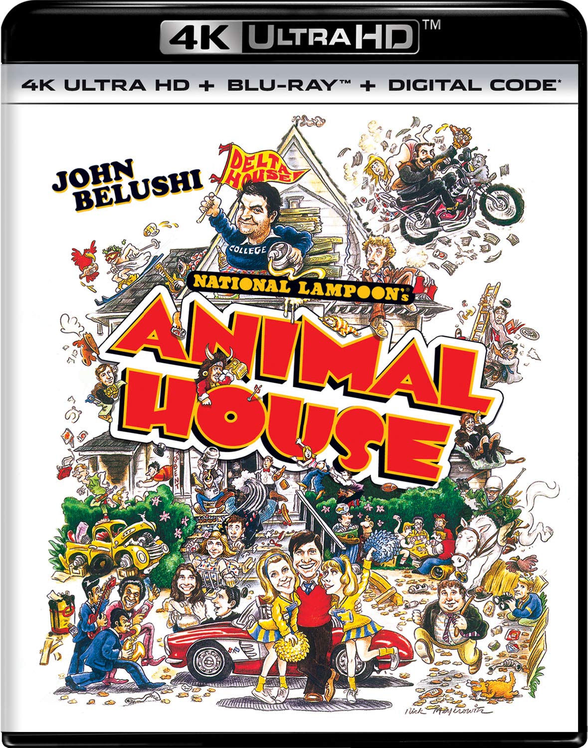 Landis John Animal House (4K+Br) Blu Ray 4K Uhd Discoteca Laziale