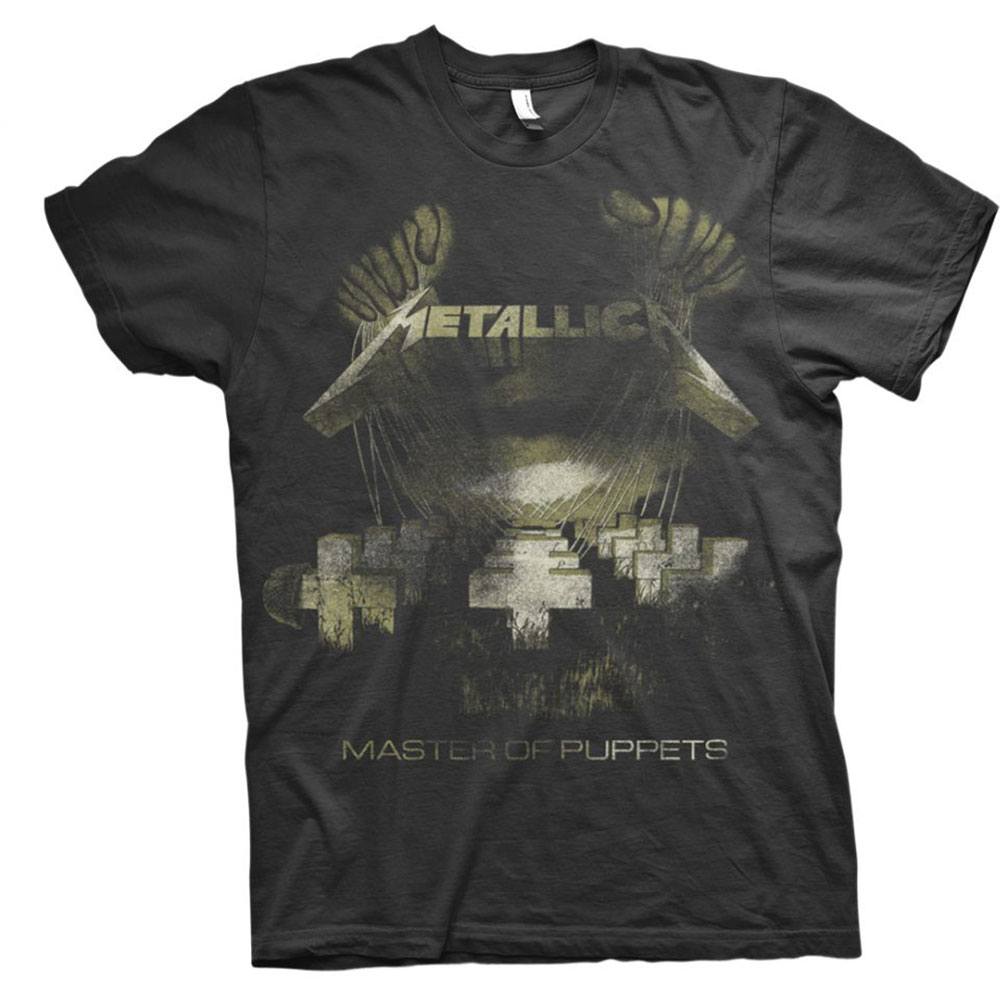 Metallica T-Shirt Master Of Puppets Distressed - Nero T-Shirt