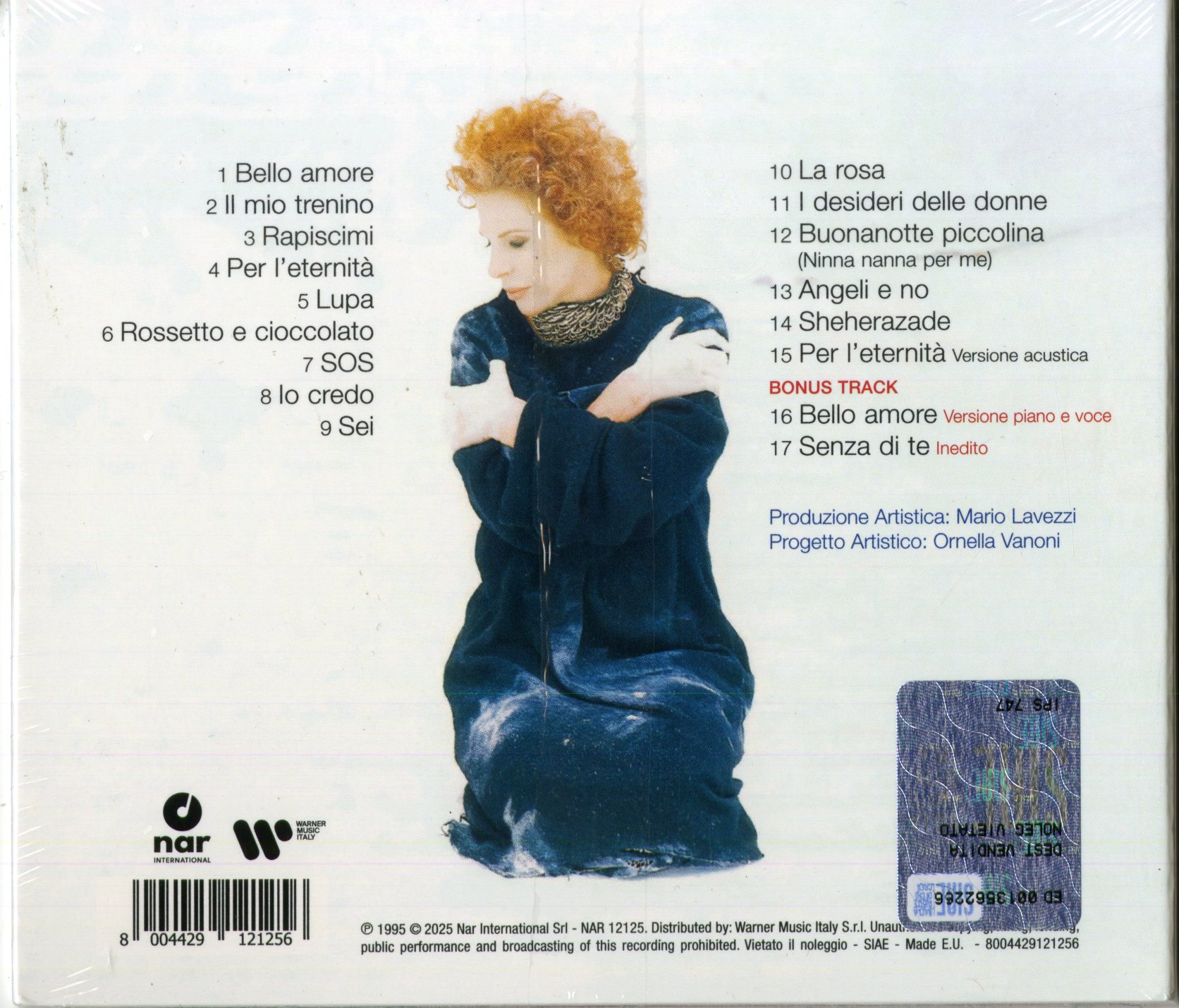 Vanoni Ornella Sheherazade (30° Anniversario)(1995-2025) Cd