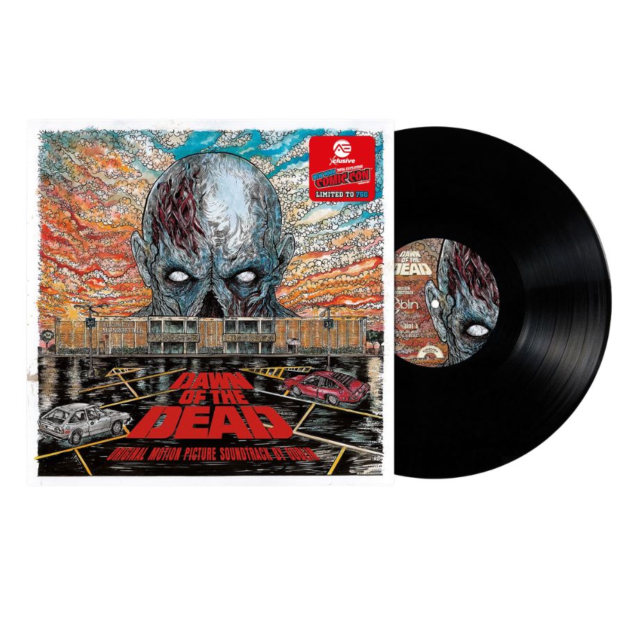 Dawn Of The Dead - Lp Black Esclusiva New York Comicon - 20Th Anniversary