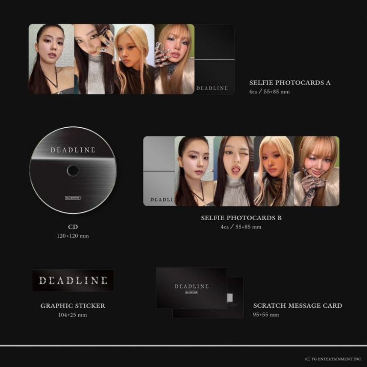 Blackpink Deadline (Grey Version) Cd | Discoteca Laziale