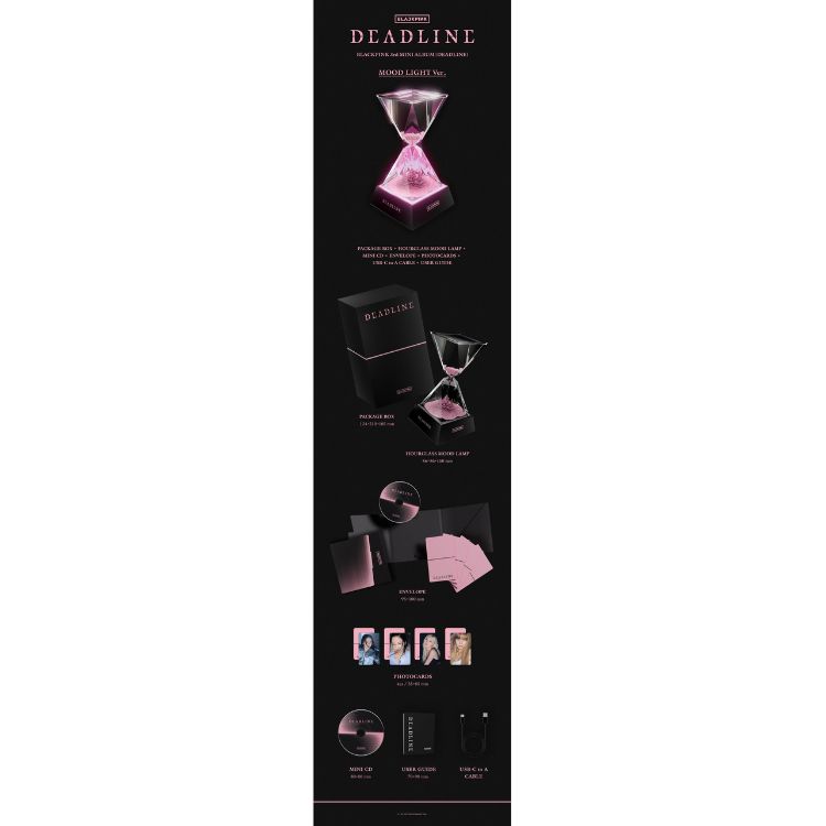 K-POP・アジア BLACK PINK [DEADLINE] MOOD LIGHT Ver. BLACKPINK - DEADLINE (MOOD LIGHT VER.) – Kpopfuture