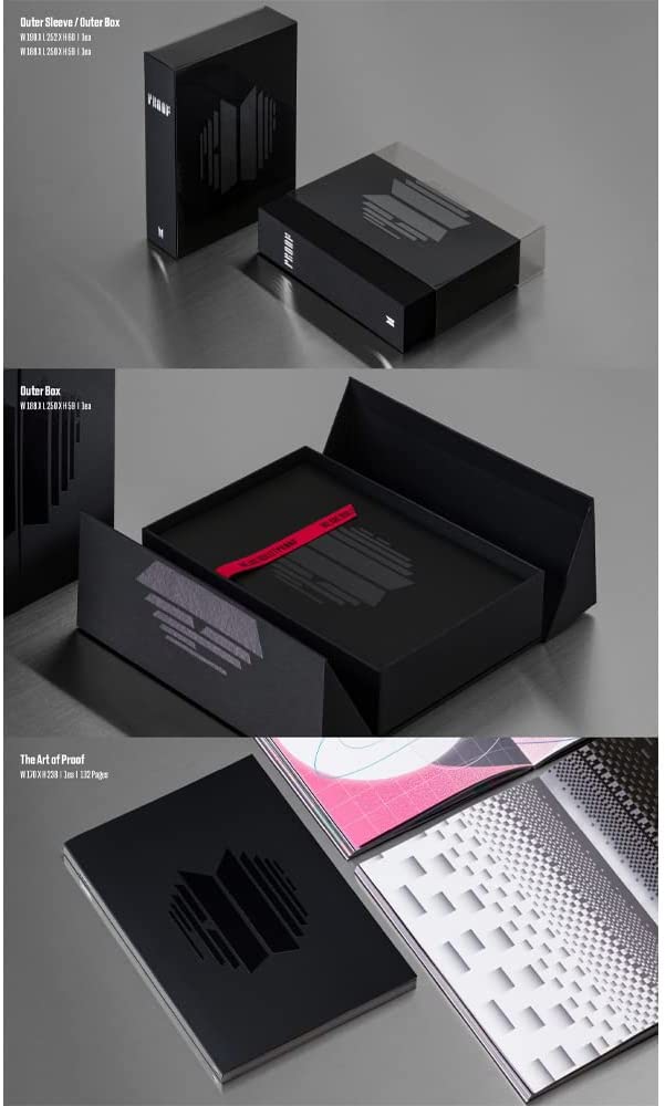 Bts Proof (Box 3 Cd Standard Edt. + 4 Opuscoli + Photocard