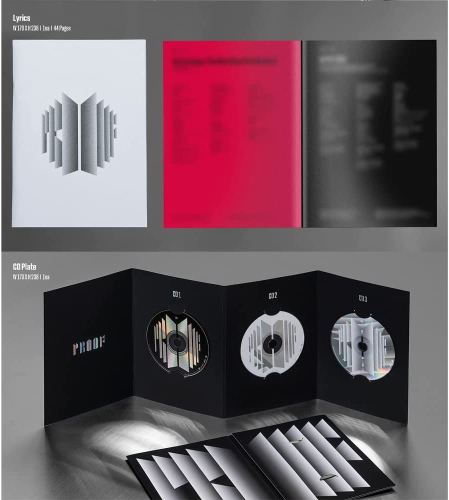 BTS Proof ボックスセット 3ディスク Bts Proof (Box 3 Cd Standard Edt. + 4 Opuscoli + Photocard