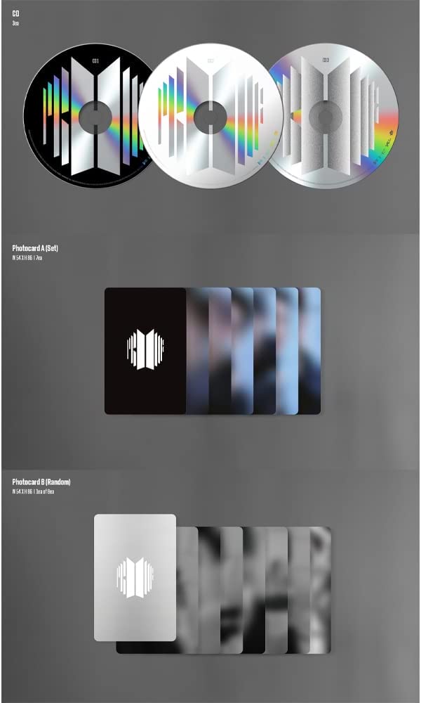 BTS Proof ボックスセット 3ディスク Bts Proof (Box 3 Cd Standard Edt. + 4 Opuscoli + Photocard