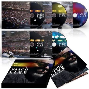 Rossi Vasco - Vasco Live Milano Sansiro (Box 2Cd+2Dvd+Br)