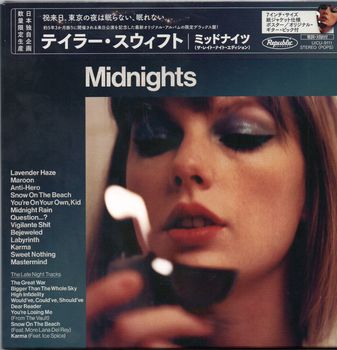 Swift Taylor Midnights (The Late Night Edition) Japan Edition Cd