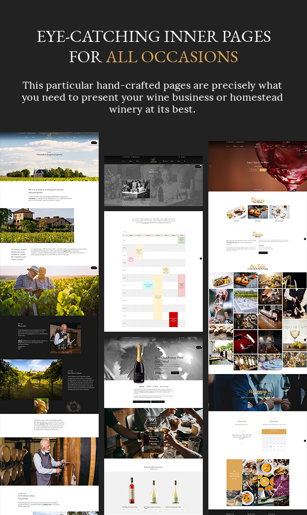 Diwine - Winery & Wine Shop, Vineyard WordPress Theme - 6